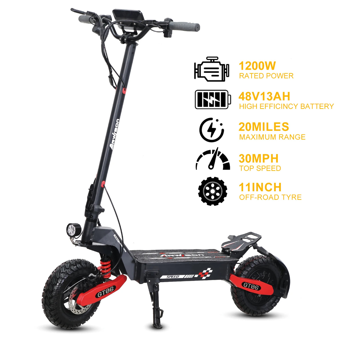 EOEOTWO Dual 4000W Electric Scooter 45MPH Offroad Foldable Adult