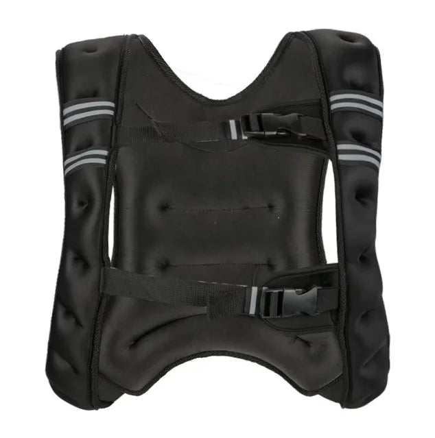 Unisex Adjustable Weighted Vest For Gym Workout Training Strength