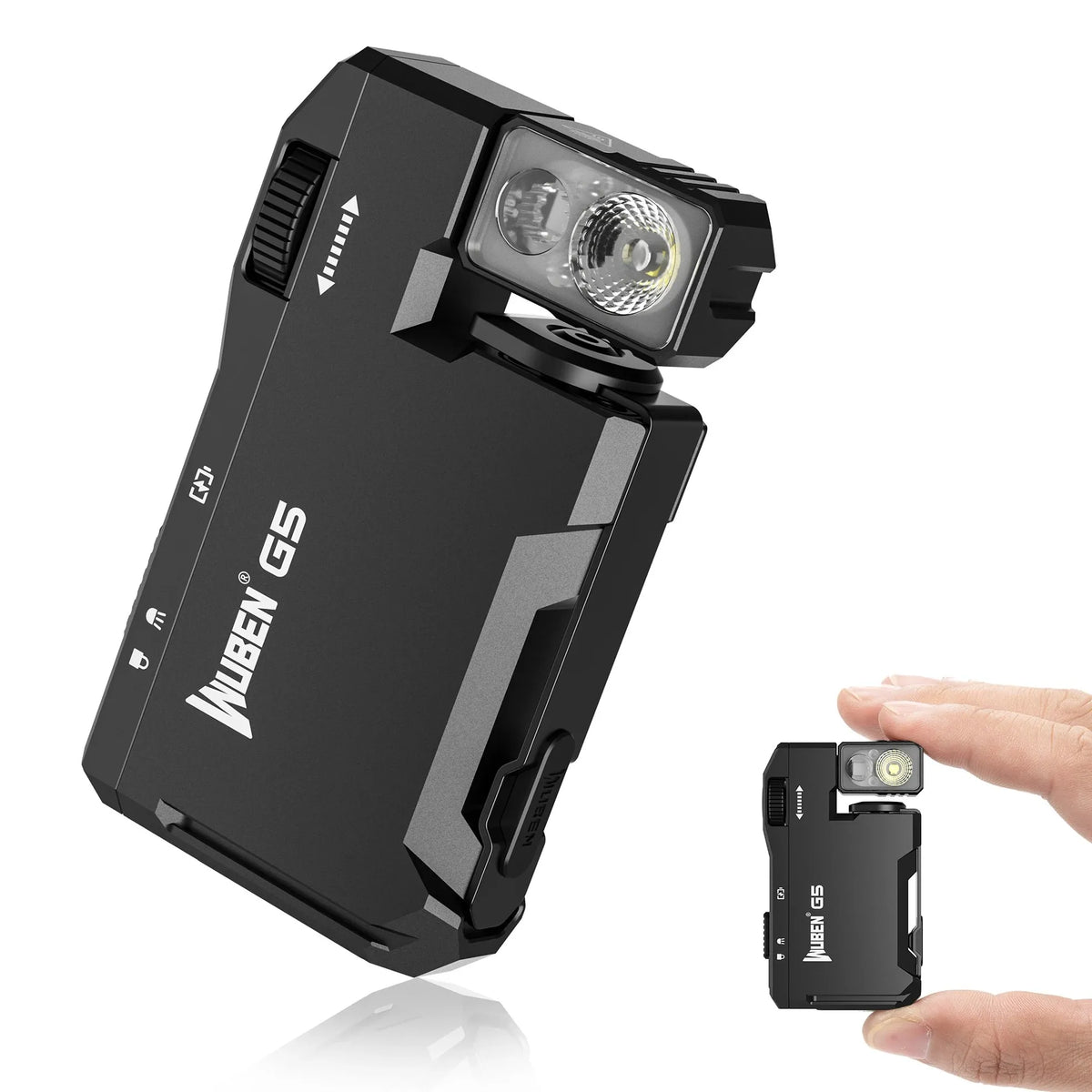 Wuben G5 Rechargeable EDC Mini Flashlight With Rgb Light