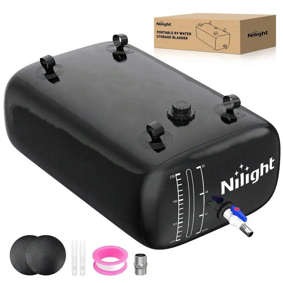 Nilight Foldable Water Storage Bladder Tank For RV And Camping