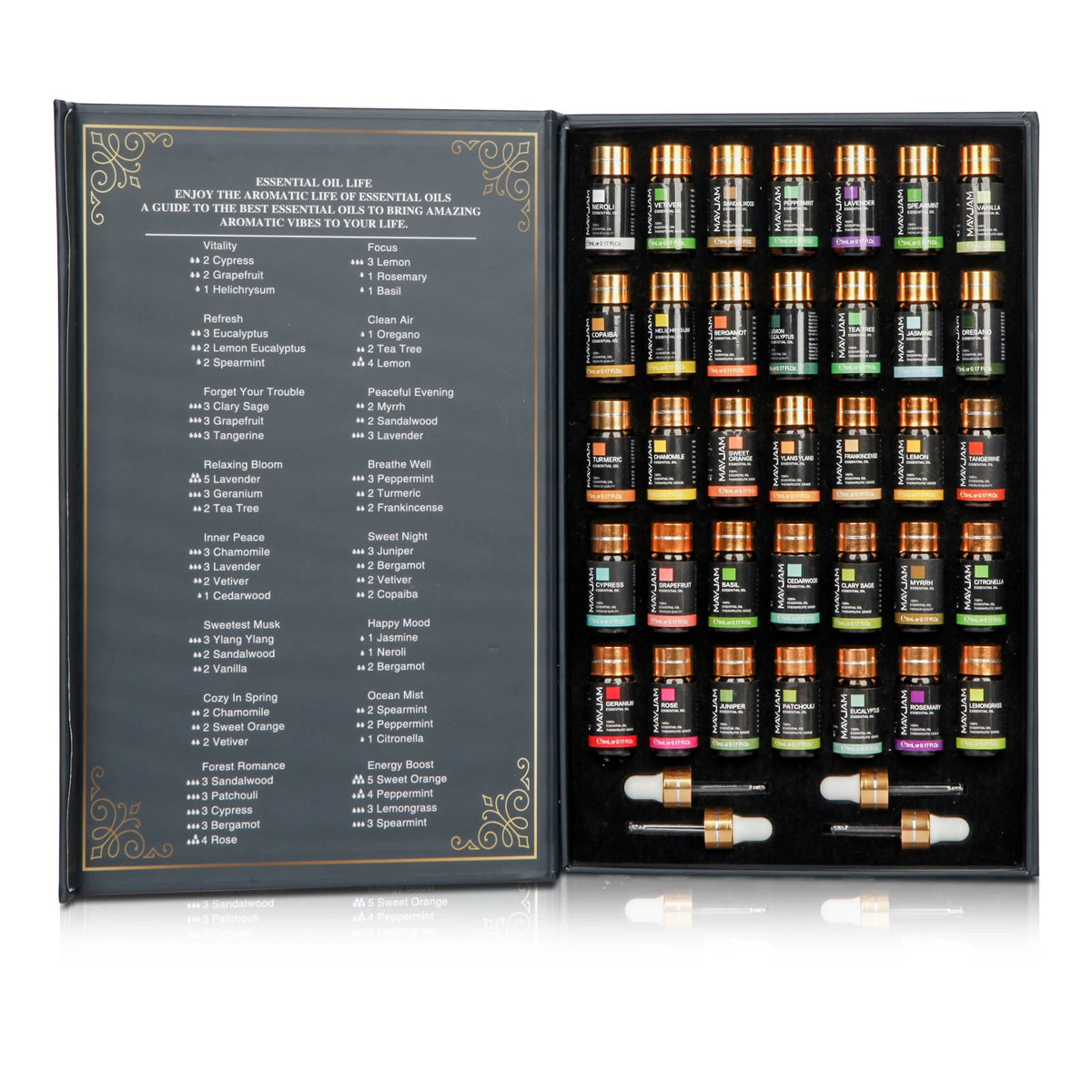 Mayjam Pure Essential Oil Set For Humidifier And Candle Making