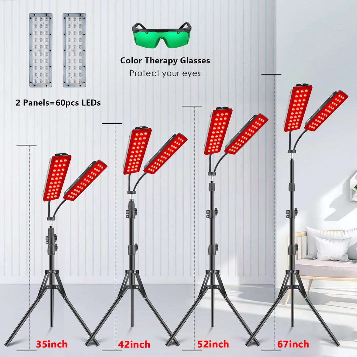 Astarexin Red Light Therapy Panel For Pain Relief Treatment