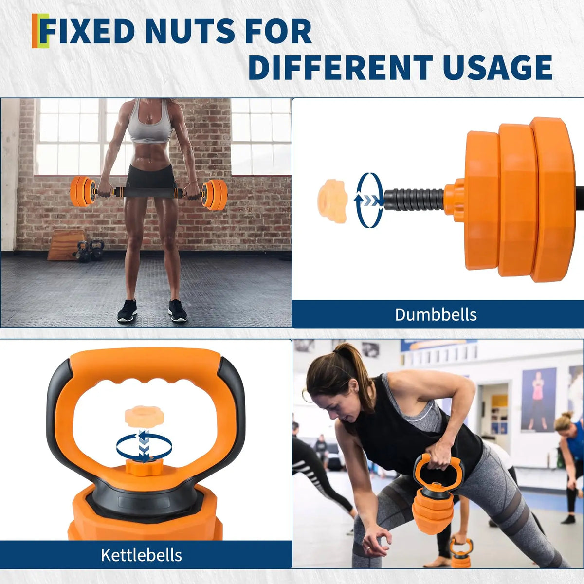 Multifunctional Adjustable Dumbbell Set For Home Gym Weight Training