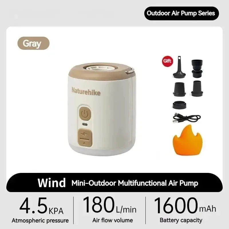 Naturehike Multifunction Air Pump Mini Portable Outdoor Camping Inflator