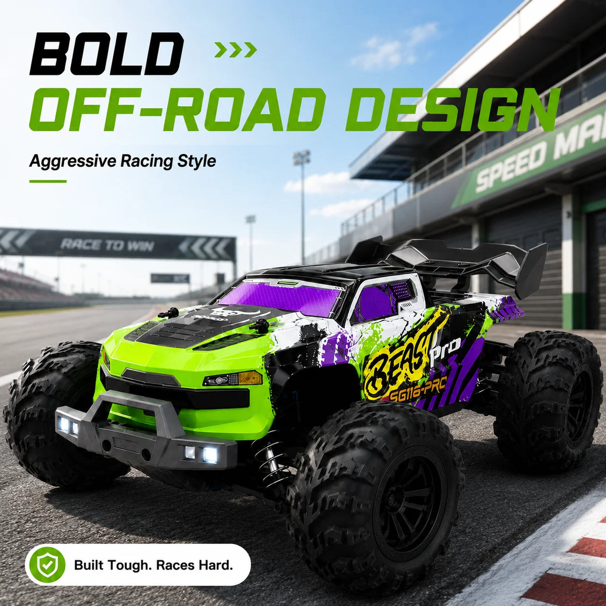ZNLYRION SG116MAX Pro 4WD Off Road Remote Control Buggy