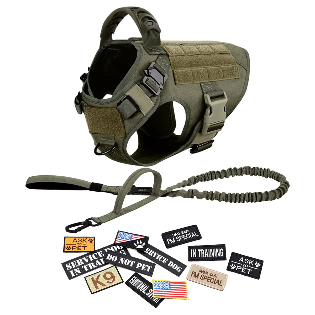 Petravel Tactical Vest Harness With Quick Release Buckle