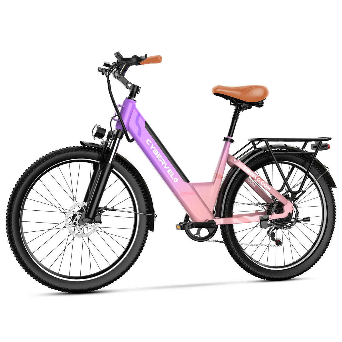 Cybervelo Urban Commute Electric Bicycle With Detachable Battery
