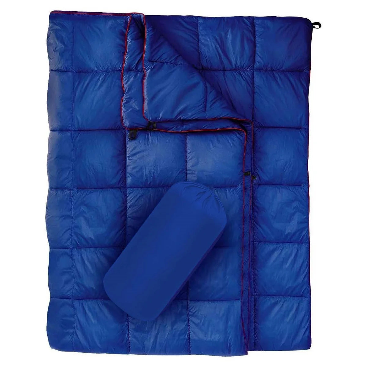 Outdoor Lightweight Down Alternative Puffy Camping Blanket For Hiking