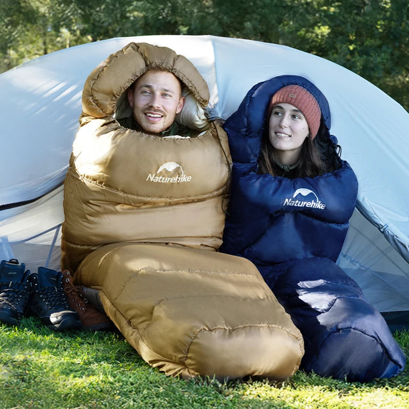 Naturehike Mummy Sleeping Bag Adult Winter Warm Outdoor Camping Gear