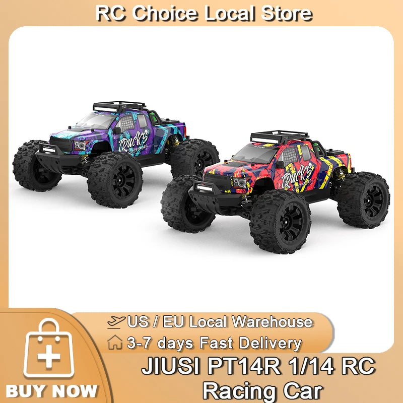 JIUSI PT14R V3 Brushless 4WD Remote Control Racing Car