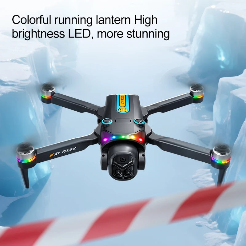 K21MAX FPV Drone With Display Controller And Auto Return
