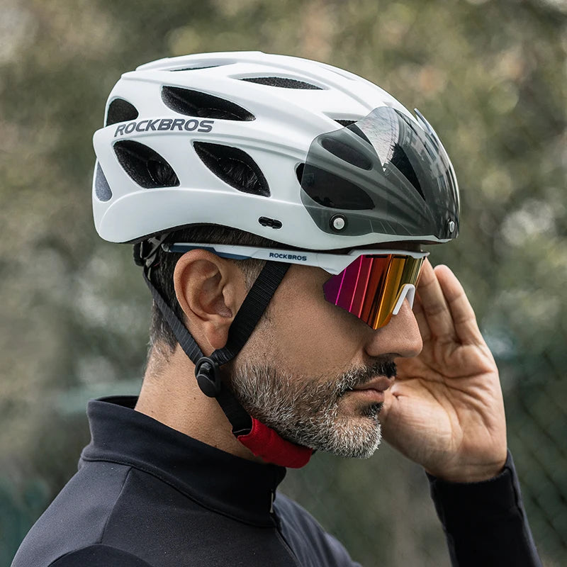 Rockbros Lightweight Cycling Helmet For MTB And Road Bikes