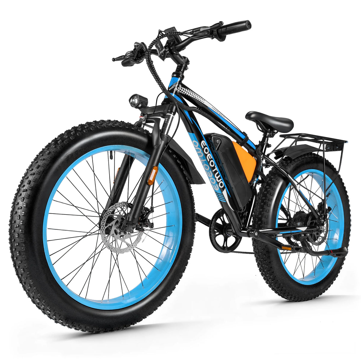 Adults 1000W Fat Tire Electric Bike With 48V Rechargeable Battery