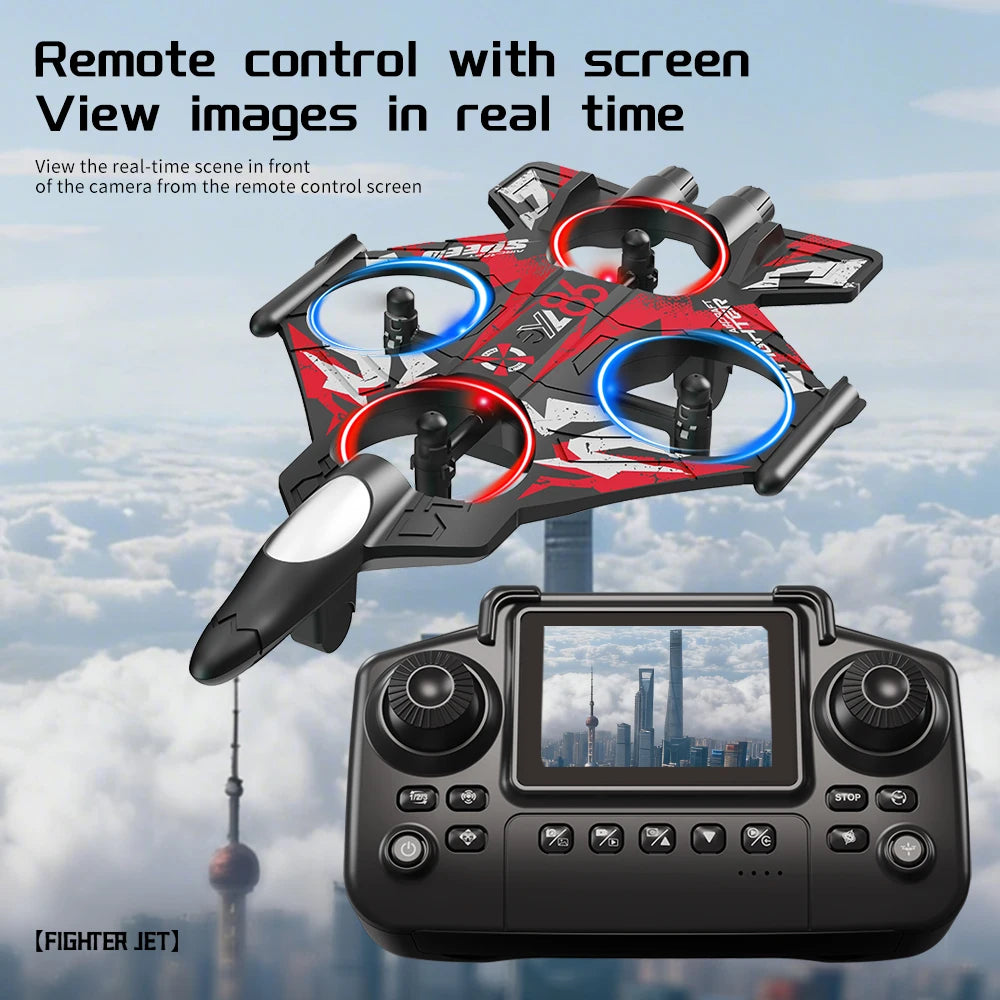 Gimballed RC Drone With 2K Camera And Optical Flow Positioning
