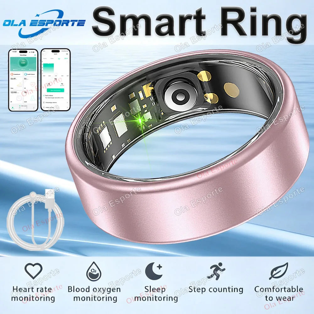 Ola Esporte Smart Ring Blood Pressure Heart Rate Monitor