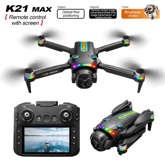 ZNLYRION K21MAX Brushless Foldable Drone With Camera And Optical Flow