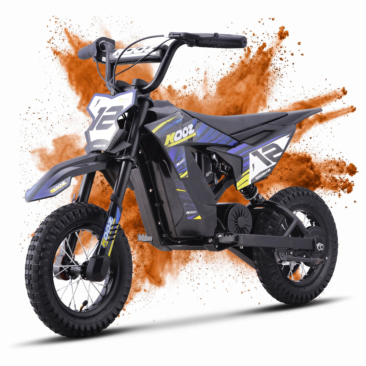 KOOZ Kids Electric Dirt Bike With Powerful 750W Motor Engine
