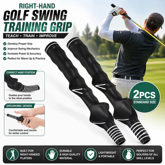 Premium Right Hand Golf Swing Training Practice Grip Trainer