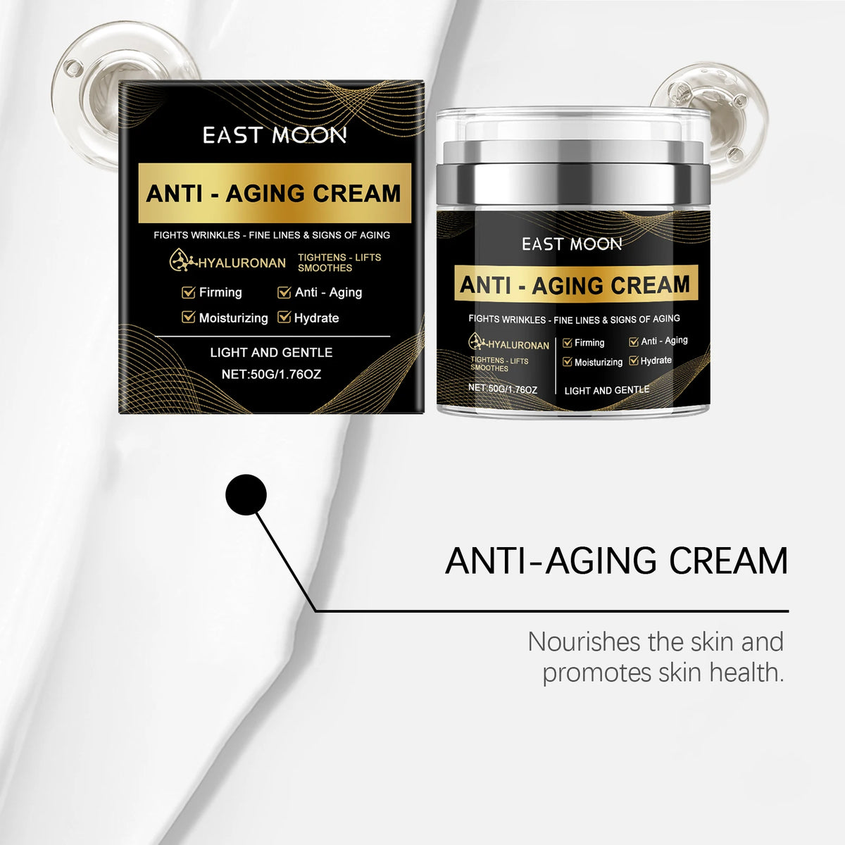 Men Deep Moisturizing Facial Cream For Firming And Hydrating Skin