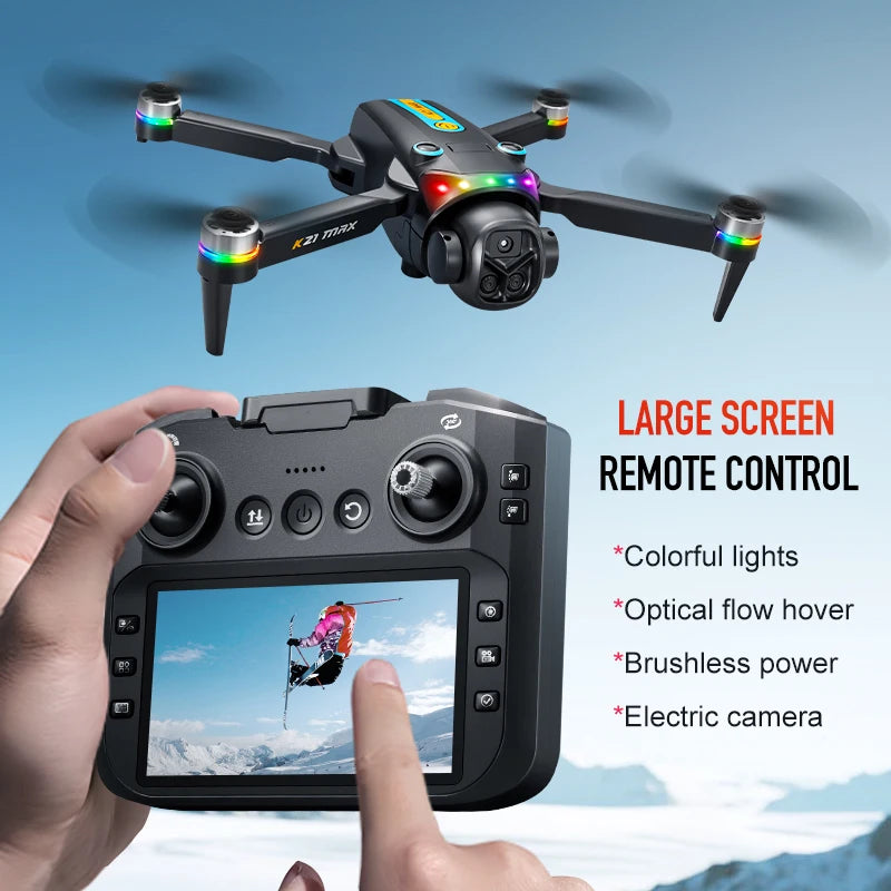 ZNLYRION K21MAX Brushless Foldable Drone With Camera And Optical Flow