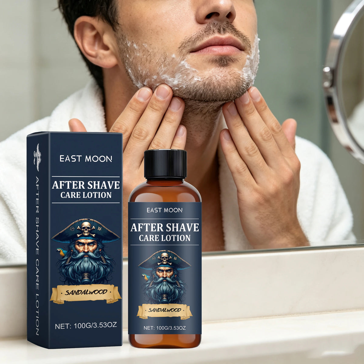 East Moon Soothing After Shave Face Cream For Nourished And Revitalized Skin