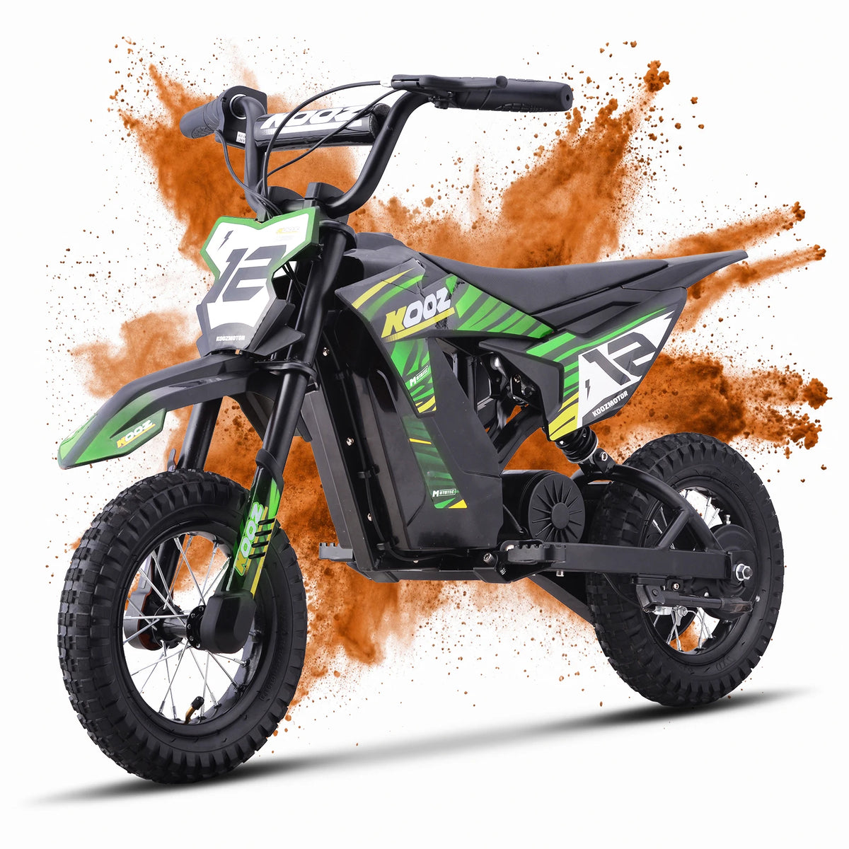 KOOZ Kids Electric Dirt Bike With Powerful 750W Motor Engine