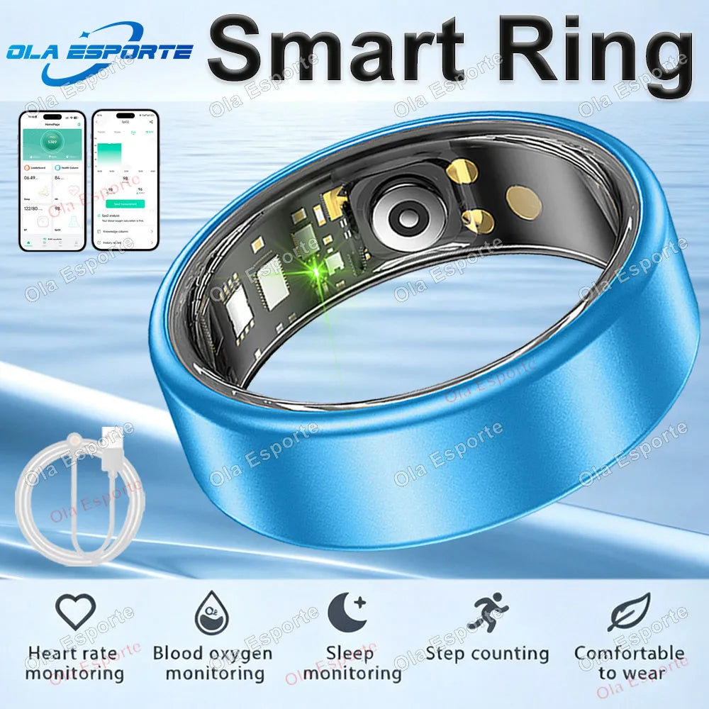 Ola Esporte Smart Ring Blood Pressure Heart Rate Monitor