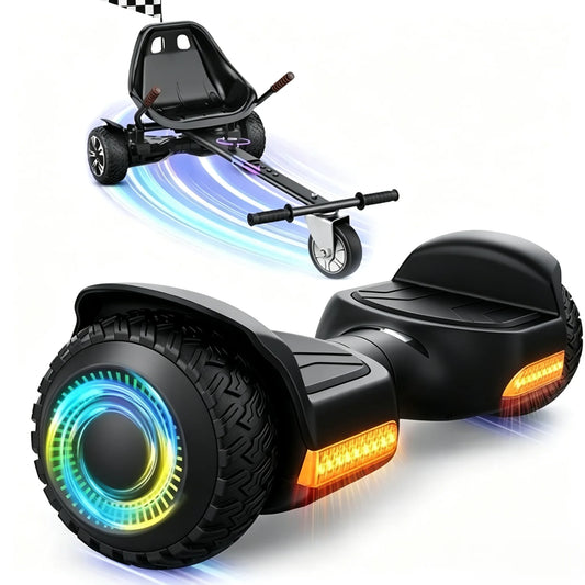 Gyroshoes Kids Electric Hoverboard Combined With Go Kart