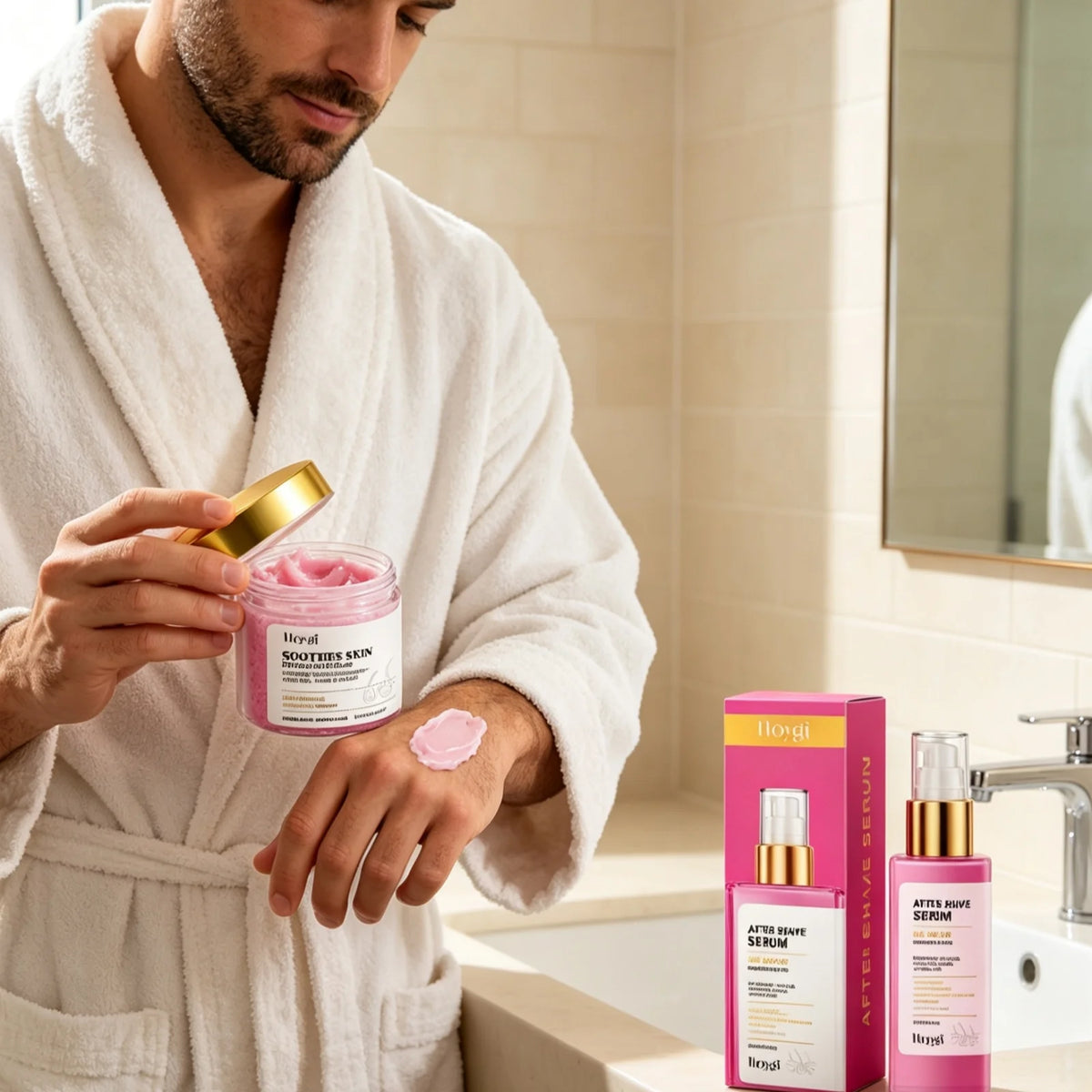 Hoygi Hair Removal Scrub Serum Combo Kit For Smooth Skin