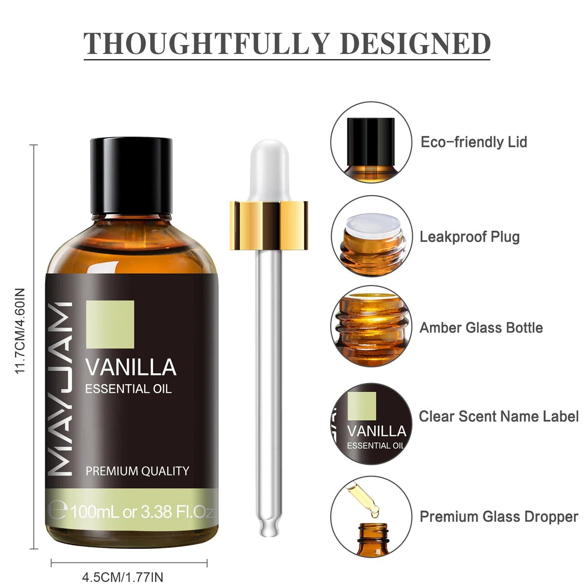Mayjam Pure Essential Oil Blend Featuring Multiple Botanical Scents