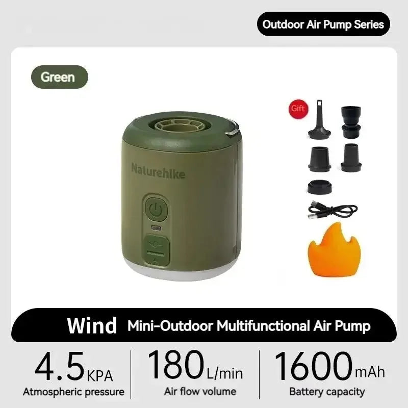 Naturehike Multifunction Air Pump Mini Portable Outdoor Camping Inflator