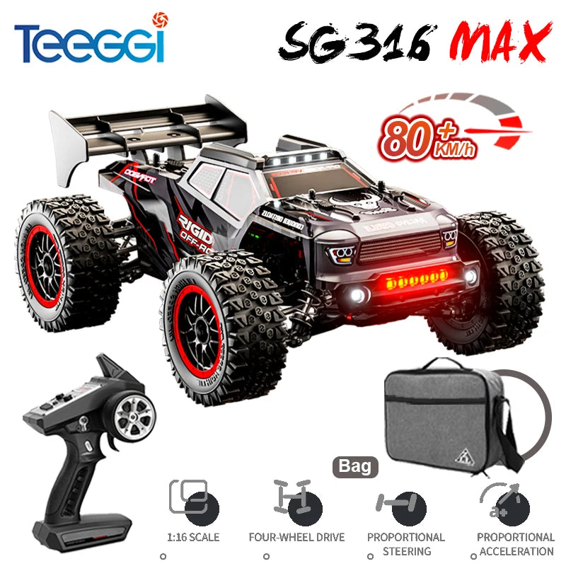 Teeggi Brushless 4WD RC Off Road Racing Monster Truck