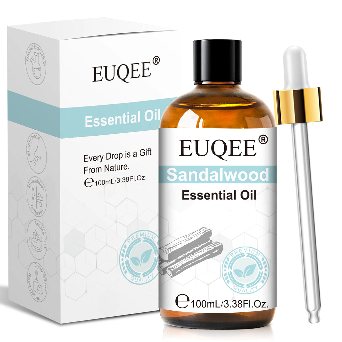 EUQEE Premium Essential Oils For Aromatherapy And Diffuser
