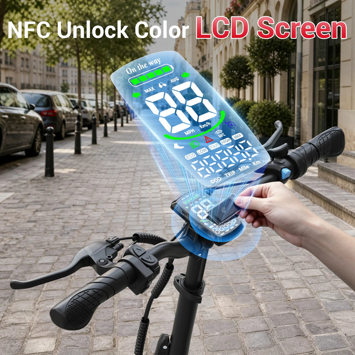 Eilleo Spacewalk Folding Electric Bike With Removable Battery
