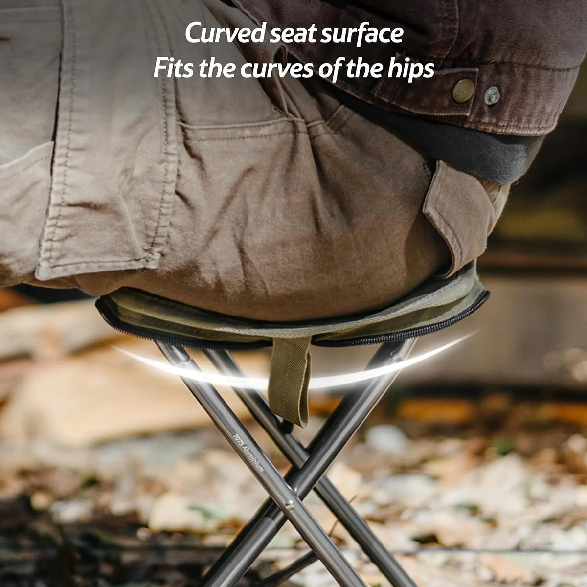 Naturehike Foldable Backpack Stool Lightweight Portable Outdoor Seat
