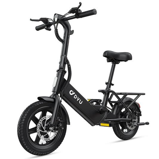 DYU Folding Electric Bicycle With High Performance 500W Motor