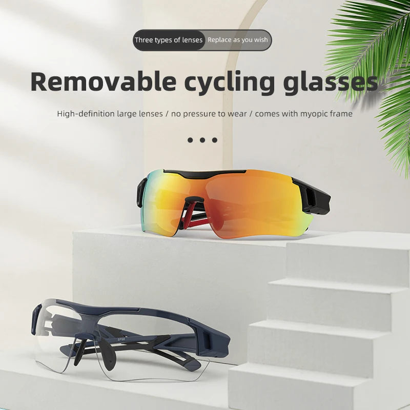 Rockbros Polarized Cycling Sunglasses With UV400 Lens Protection
