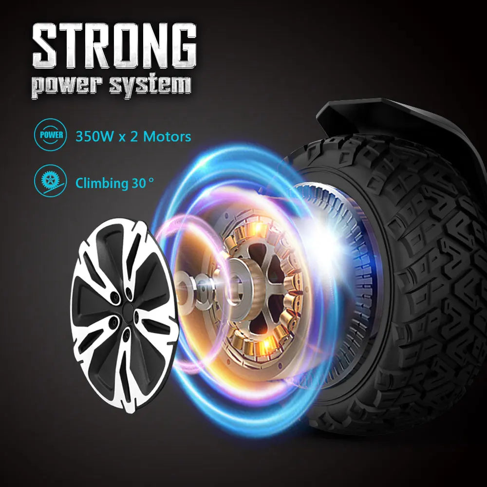 GYROSHOES Warrior All Terrain Self Balancing Hoverboard