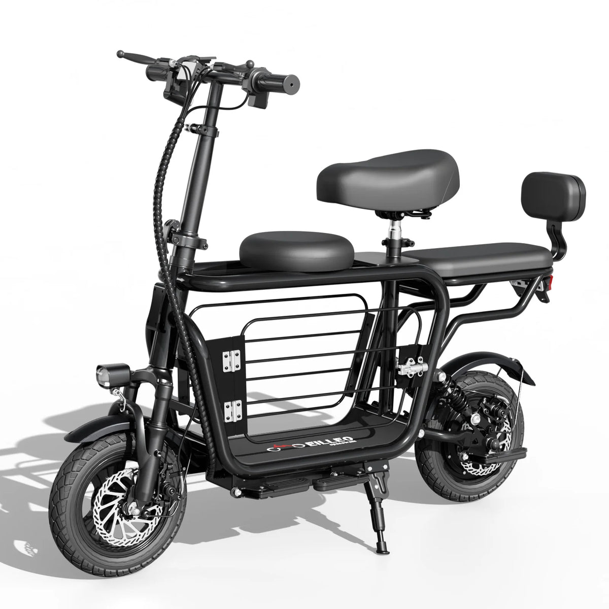 Eilleo Spacewalk 48V Foldable Electric Scooter With Seat And Basket