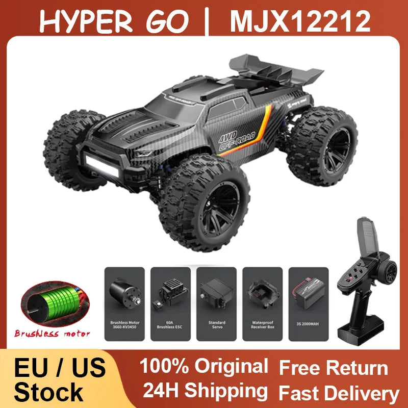 Jyscend Brushless Remote Control Monster Truck Four Wheel Drive