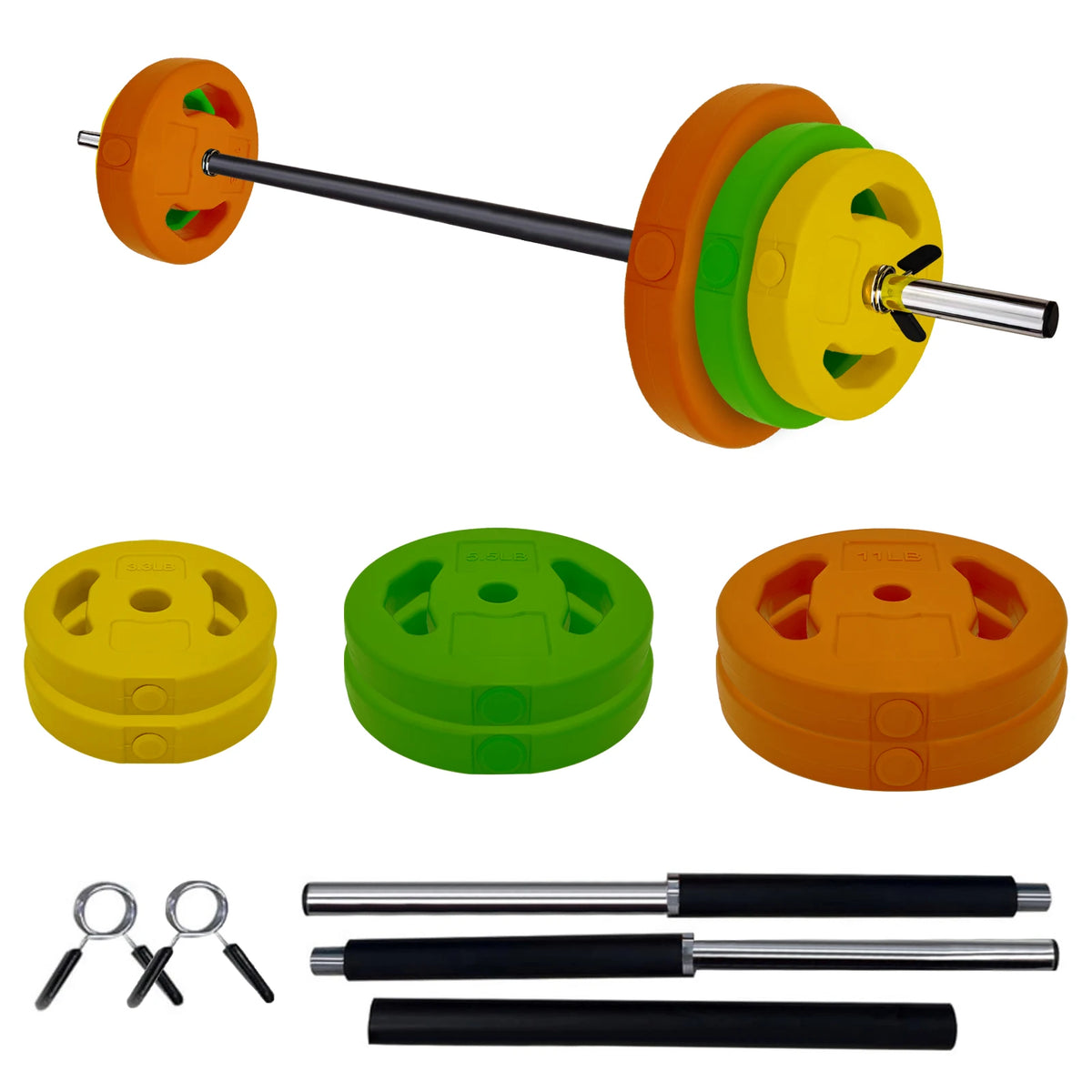Twister CK Adjustable Barbell Weight Set For Home Gym Workout