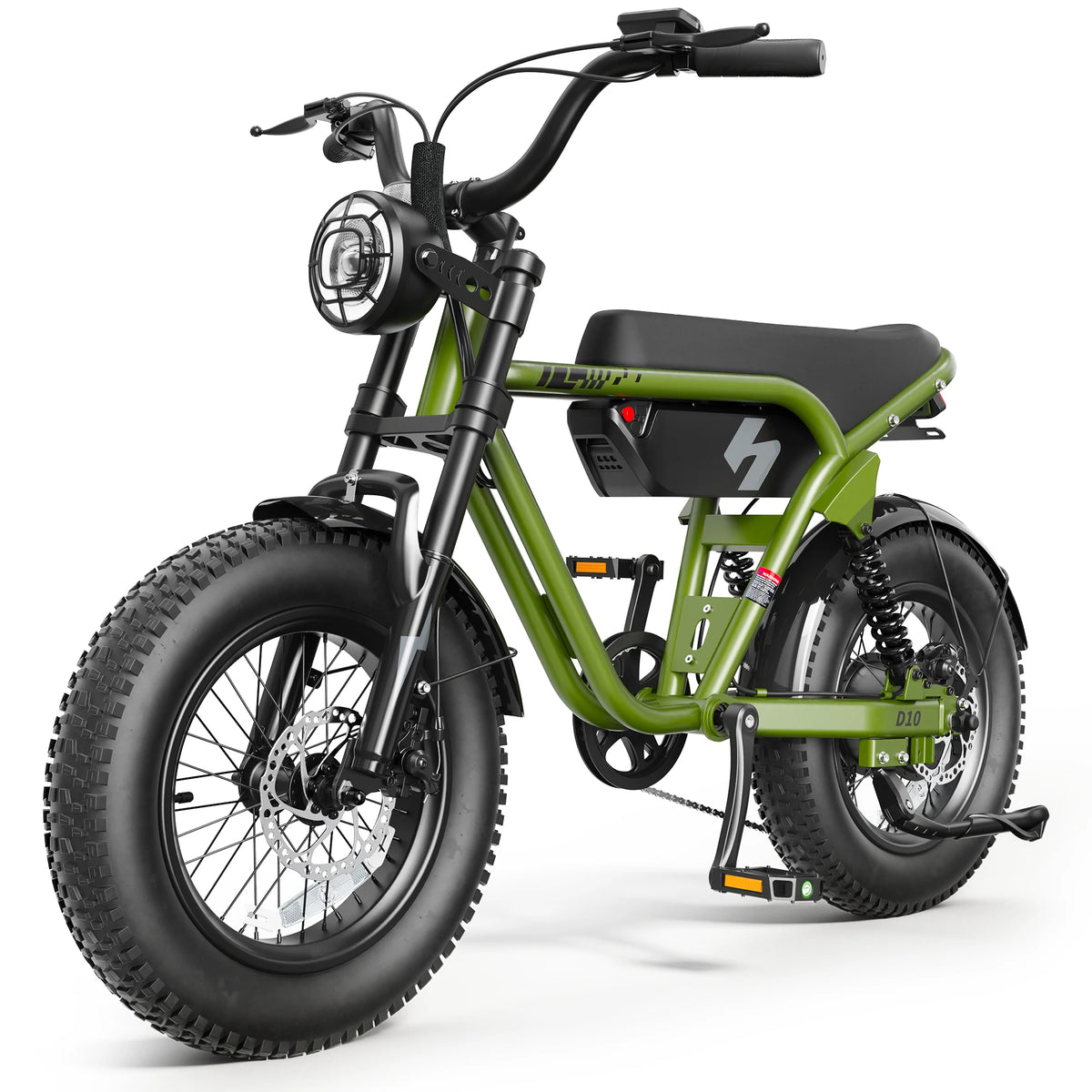 Hopepeak D10 Electric Mountain Bike With 1500W Motor Full Suspension