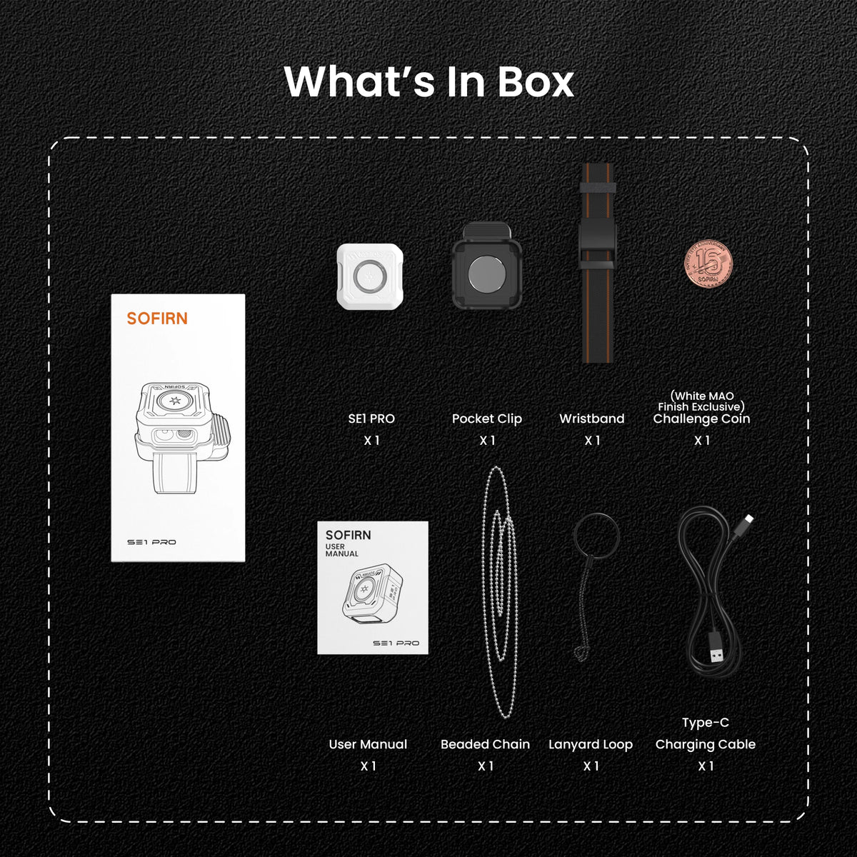 Sofirn SE1 Pro EDC Pocket Flashlight For Camping And Hiking