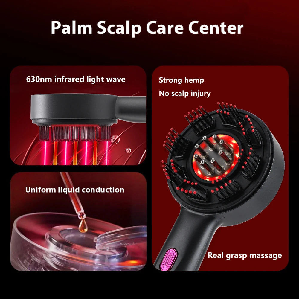 PASTSKY Electric Vibration Scalp Massager For Hair Care