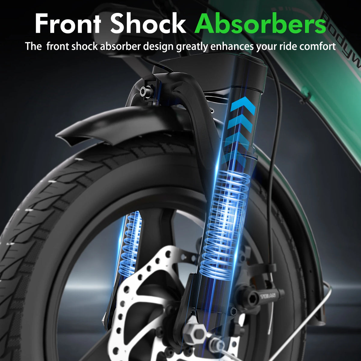 Bodywel T16 Pro Foldable Electric Bike For Urban Commuting