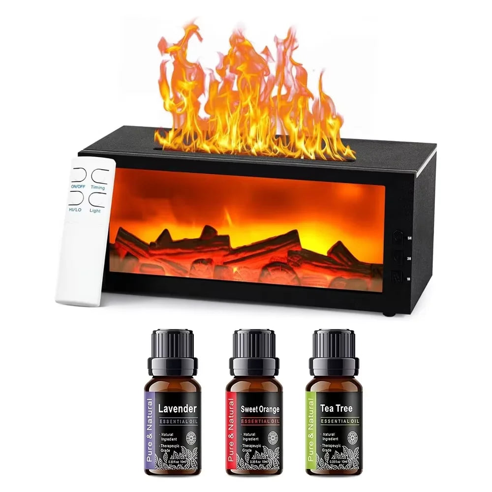Electric Fireplace Essential Oil Diffuser For Living Room