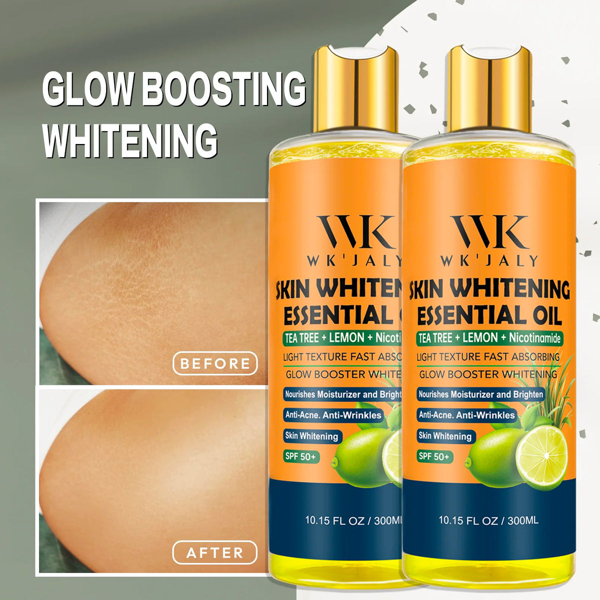 Wk Jaly Niacinamide Body Oil Removes Acne Marks, Fine Lines