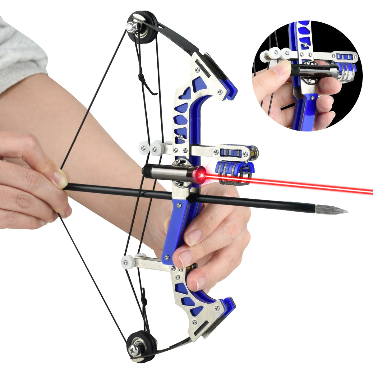 Metal Compound Bow Set For Archery Practice And Outdoor Gifts