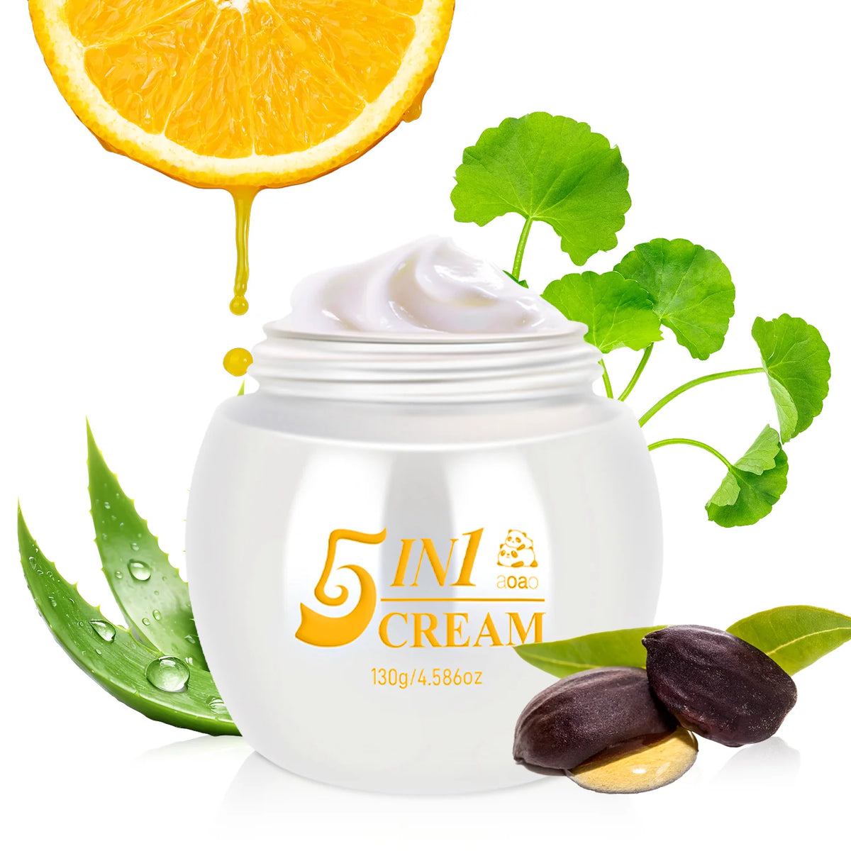 Aoao 5 In 1 Moisturizing Cream With Collagen And Niacinamide