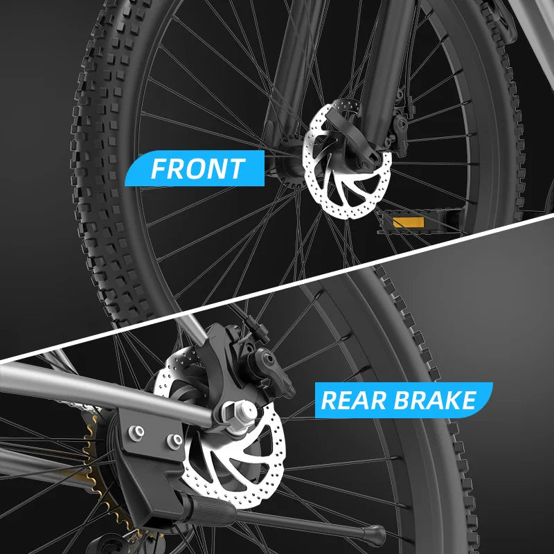 Uplee 48V 500W Electric Commuter Bike With Dual Brakes